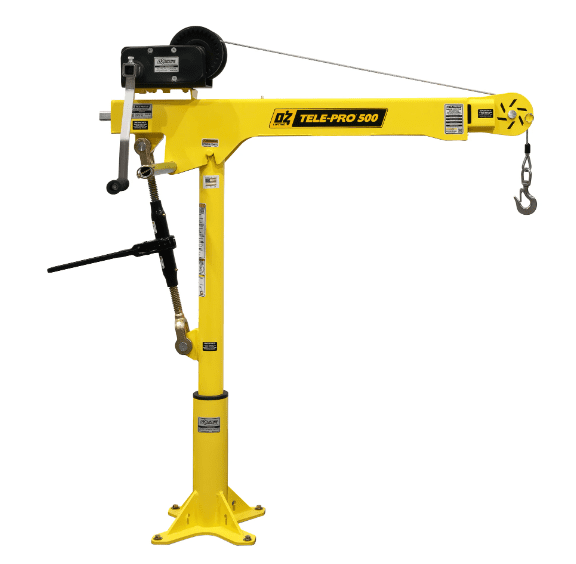 Tele-Pro Davit Crane - OZ Lifting